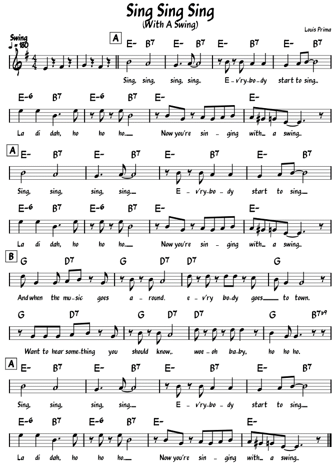 Sheet Music